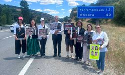 Bolu'dan başlayan 186 kilometrelik ’78 Can İçin Adalet Yürüyüşü’ Ankara’ya ulaştı