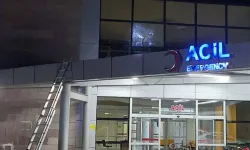 Samsun'da hastanenin camına mermi isabet etti