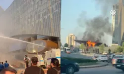 Trump'ın Ankara’da kalacağı otelin yakınında korkutan yangın