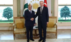 Erdoğan, Pakistan Başbakanı Şahbaz Şerif ile görüştü