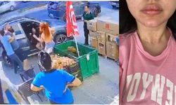 Erkek arkadaşı tarafından sokak ortasında darbedildi; olay kamerada