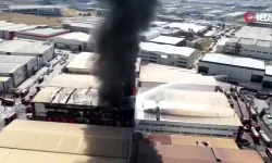 Ankara'da fabrika yangını