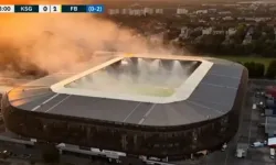 Gornik Zabrze - Fenerbahçe maçı 7 dakika durdu