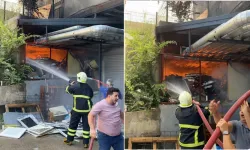 Devlet hastanesinde yangın paniği! Hastalar tahliye edildi