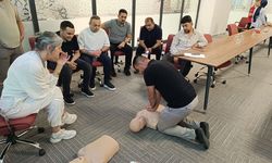 Sincan Belediyesi personeline uygulamalı ilk yardım eğitimi verildi
