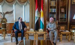 MİT Başkanı İbrahim Kalın, Mesud Barzani ile görüştü
