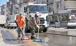 Keçiören'de cadde ve sokaklarda kapsamlı temizlik seferberliği