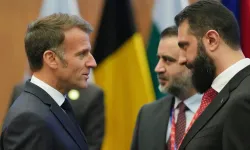 Macron'dan Suriye'ye tarihi ziyaret! Esad sonrası Şam’a giden ilk AB lideri oldu