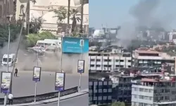 Şam'da Macron'un kaldığı otelin yakınında patlama!