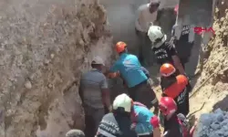 Malatya'da konut inşaatında göçük: 2 işçi toprak altında!