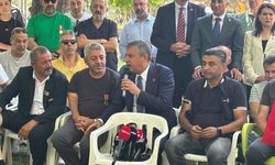 Özgür Özel'den şehit aileleri ile gazilerin oturma eylemine destek