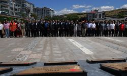 Pursaklar'da Şehitlik Meydanı'nda anma programı düzenlendi