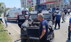 Şırnak'ta zırhlı araç, takla attı; 2 polis yaralı