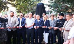 Keçiören’de Şeyh Şamil büstü törenle açıldı
