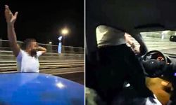 Otomobili dans ederek kullanan sürücüye 103 bin lira ceza