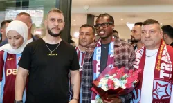 Trabzonspor'un yeni transferlerinden Sidny Lopes Cabral, Trabzon'a geldi