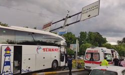 İstanbul Eyüpsultan'da otobüs kazasında 2'si ağır 30 kişi yaralandı