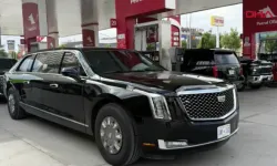 Trump'ın Cadillac'ı Ankara'ya geldi