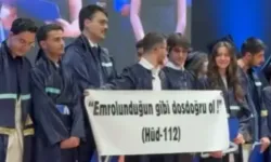 AK Parti Sözcüsü Çelik'ten ayet yazılı pankart tepkisi