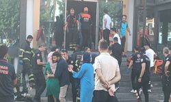 Batman'da spor salonunda yangın: 30 kişi mahsur kaldı!