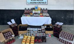Jandarmadan kaçak alkol ve cinsel gücü artırıcı hap operasyonu