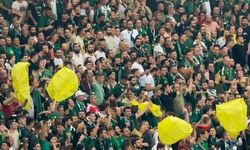 Amedspor maçında ‘sarı’ torba sallayan 5 taraftar hakkında gözaltı kararı