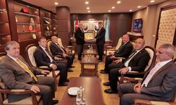 ANKESOB Başkanı Hüseyin Ar’dan TİHEK Başkanı Vasip Şahin’e hayırlı olsun ziyareti