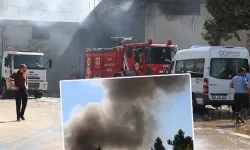 Gaziantep’te tekstil fabrikasında yangın