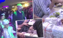 Ankara'daki aşiret düğününde ev ve araba hediye edildi: Paralar valize zor sığdı!