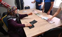 Üzerinden 25 bin lira çıkan dilenciye, 1764 lira ceza!