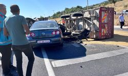 Dün görevine başlayan kaymakam ile savcı eşi kazada yaralandı!