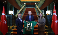 Cumhurbaşkanı Erdoğan, Amedspor’u ağırladı
