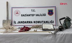 Gaziantep’te kaçak kazıya 5 gözaltı