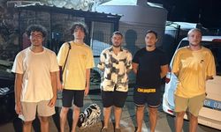 Ormanda kaybolan 5 genç kurtarıldı