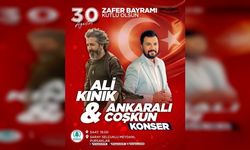 Pursaklar’da Zafer Bayramı gecesi: Ali Kınık ve Ankaralı Coşkun sahnede olacak!