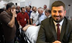Kovanlara bakım yapan belediye başkanı iskeleden düşerek yaralandı