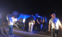 Sivas'ta minibüs devrildi: 7 yaralı