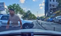 Trafikte tartıştığı sürücünün önünü kesti: 'Canım burnumda, kafanı keserim!'