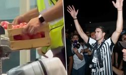 Beşiktaş'ın yeni transferi Vlahovic, İstanul'a iki kasa domatesle geldi!