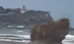 Arnavutköy'de İHA parçaları kontrollü olarak imha edildi