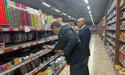 Ankara'da kırtasiye ve okul ürünleri denetlendi
