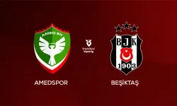 Amedspor – Beşiktaş karşılaşmasında ilk 11’ler belli oldu!