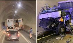 Artvin'de tünel içinde feci kaza: 1 ölü