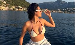 Aybüke Pusat sevgilisi Furkan Andıç’la tatilinden bikinili fotoğraflar paylaştı