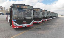 EGO filosuna 13 yeni otobüs daha katıldı