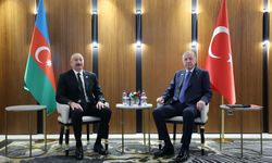 Cumhurbaşkanı Erdoğan, Azerbaycan Cumhurbaşkanı Aliyev ile görüştü