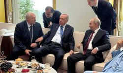 Cumhurbaşkanı Erdoğan ve Putin'den Bişkek'te sürpriz görüşme!