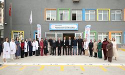 Başkan Ertuğrul Çetin öğrencilerle yeni eğitim yılının ilk gününde buluştu