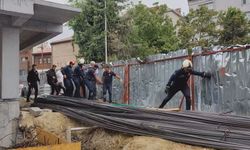 Fatih'te inşaatın 1’inci katından düşen işçi ağır yaralandı
