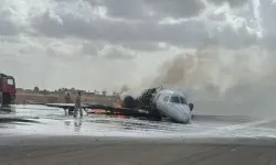 İş insanı Hamdi Akın'a ait jet Libya'da düştü